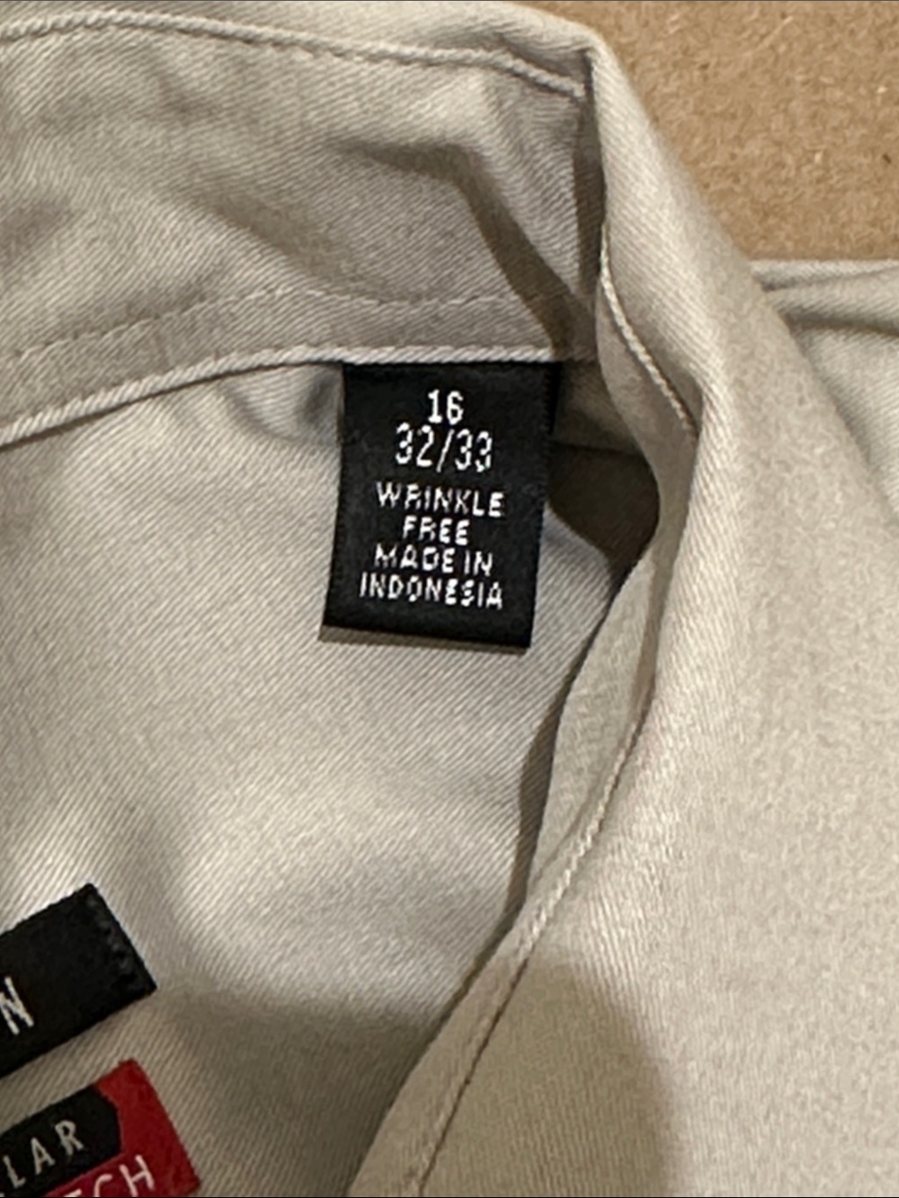 Van Heusen Men’s Dress Shirt in BISQUE color - Picture 2 of 5